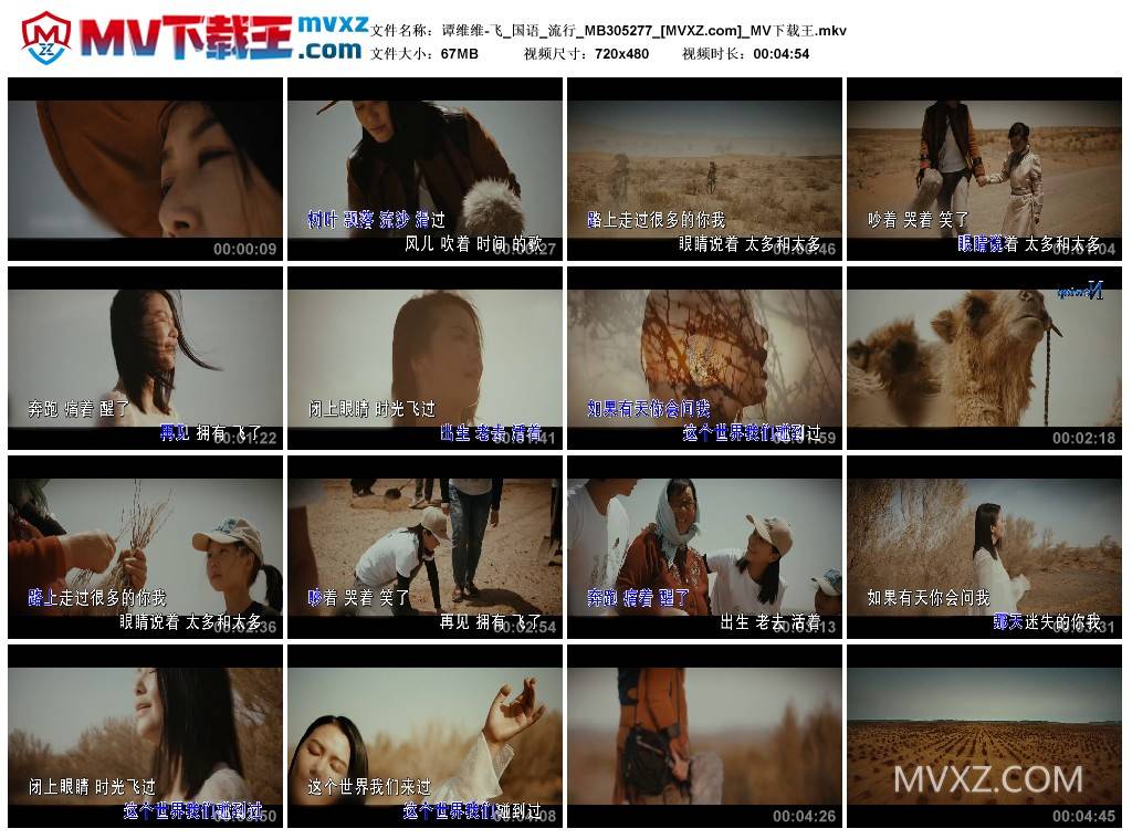 谭维维-飞_国语_流行_MB305277